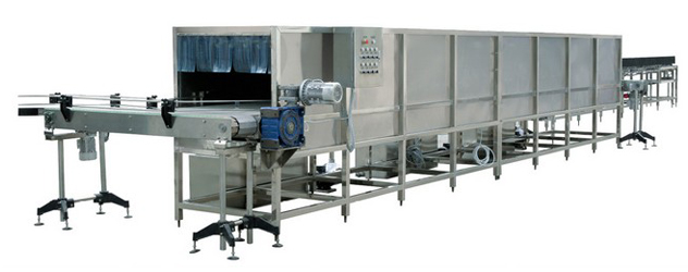 Bottle warming and cooling machine